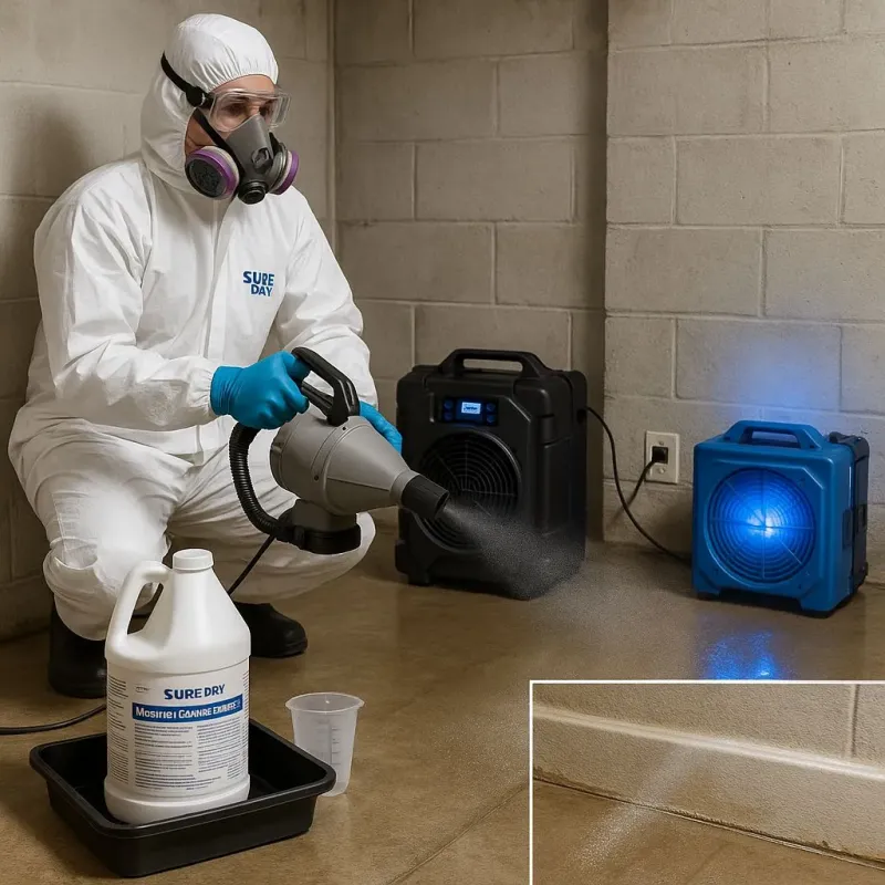 Sanitization and Odor Removal process in Lorain County, OH