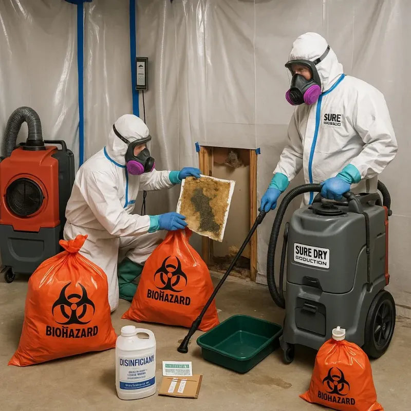 Contaminated Water Handling Protocols process in Lorain County, OH