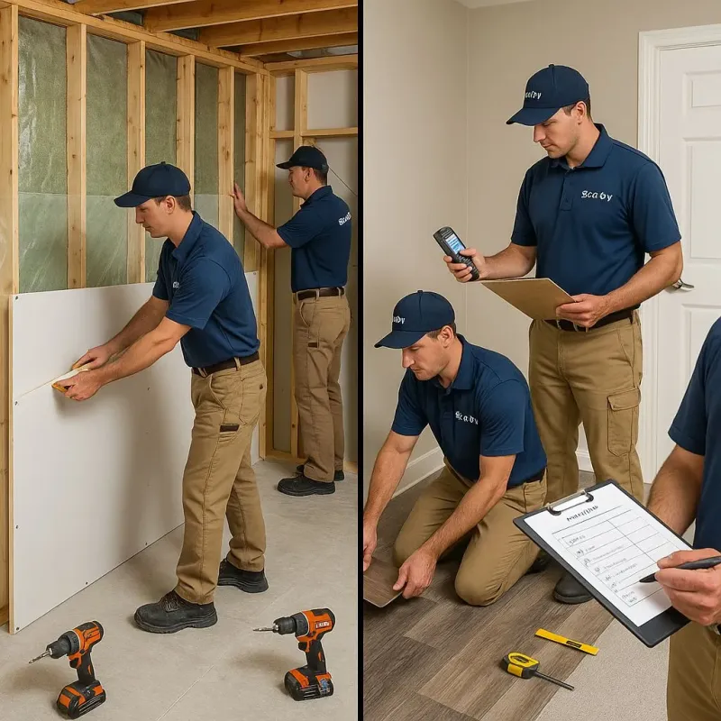 Repairs and Reconstruction process in Lorain County, OH
